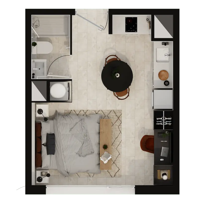 Departamento A4 Portal Baquedano