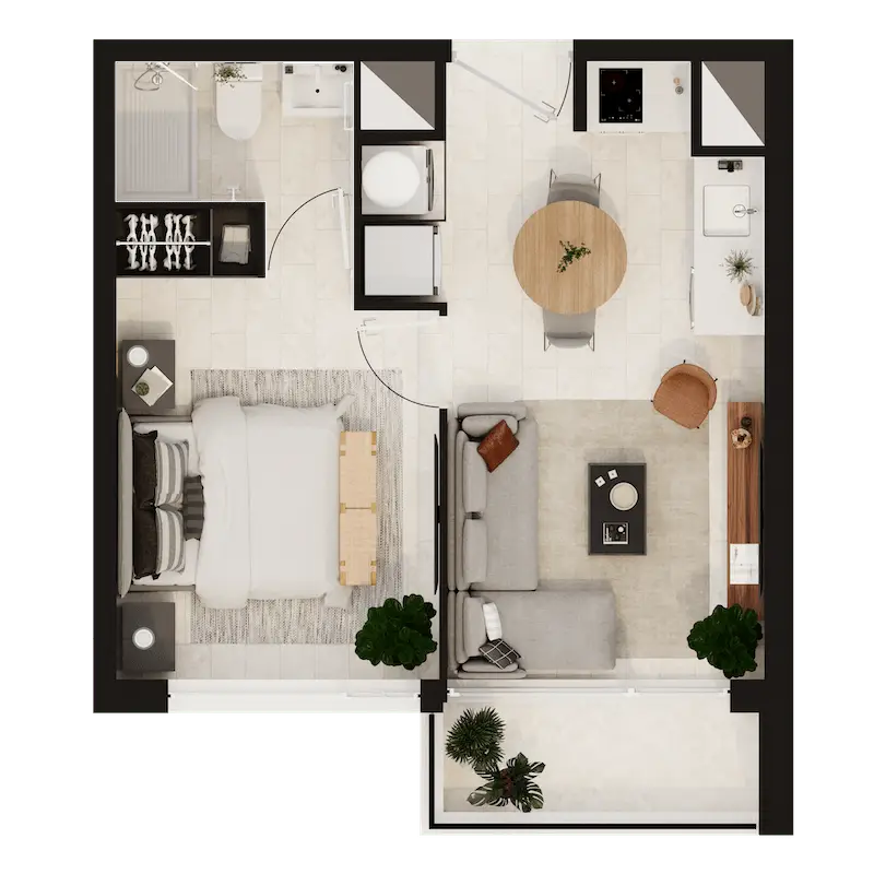 Departamento B7 Portal Baquedano