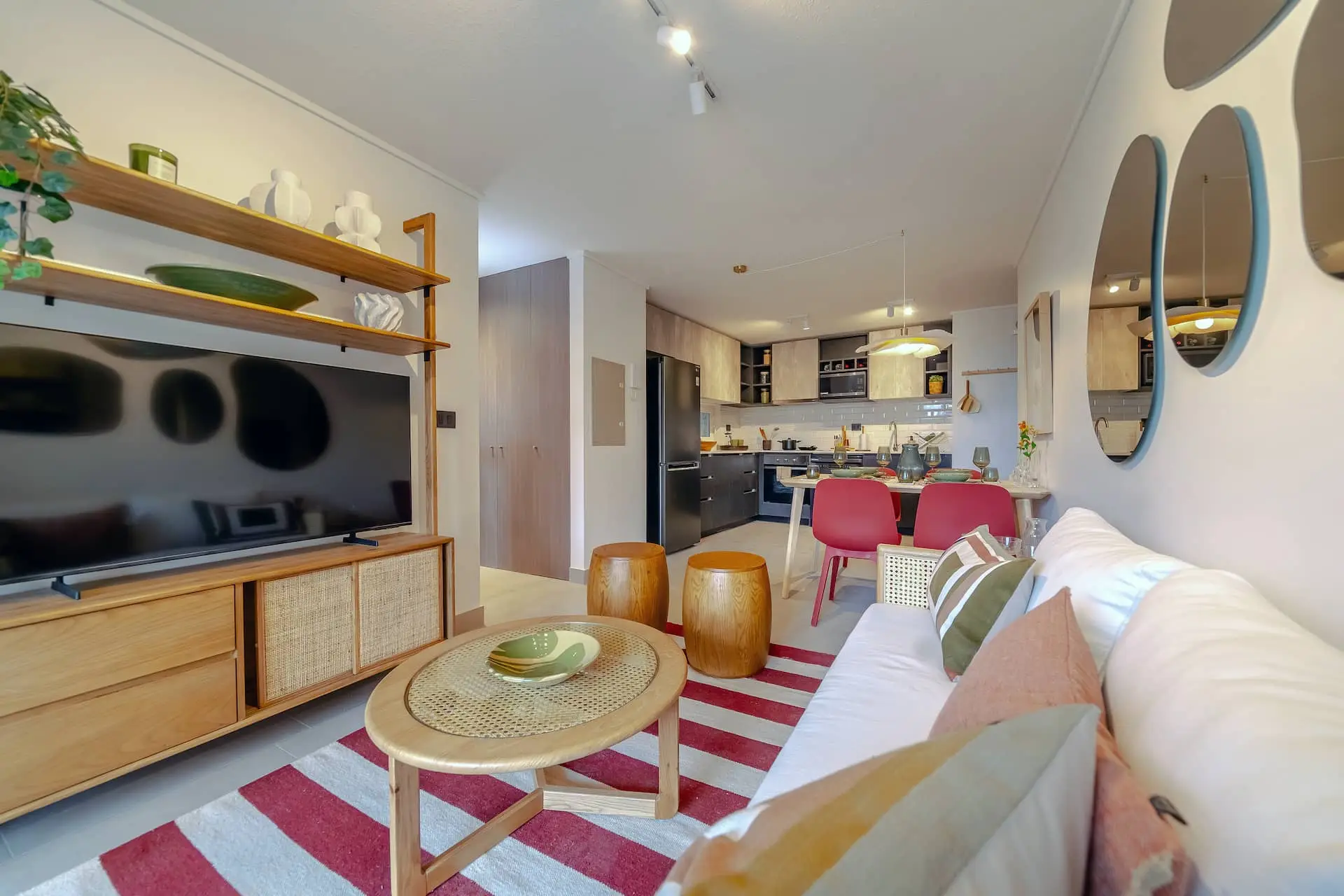 Portal Baquedano-Departamento-Cocina Living